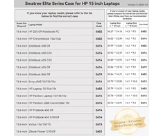 Stilord Dėklas nešiojamam kompiuteriui Hp 15.6" su "super Corner" apsauga
