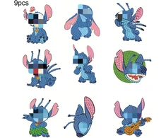Stitch deimantų tapyba „pasidaryk pats“ deimantų taškeliai vaikams lengva deimantų tapyba tapyba pagal skaičius rinkiniai deimantų lipdukai deimantų tapybos lipdukų rinkinys berniukams deimantų taškeliai mergaitėms deimantų taškeliai suaugusiems pradedant