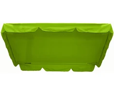 Lauko baldų komplektas Stogelis sodo supynėms 130x195 cm rudas