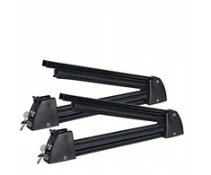 Stogo bagažinė slidėms 5 poroms slidžių 4 snieglentėms Amos Ski Lock 5