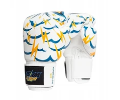 Storm Cloud Stormcloud Blizzard Monstercloud Muay Thai pirštinės iš natūralios odos