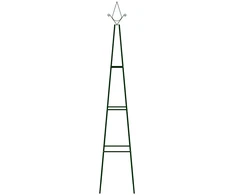 Stovai vijokliniams augalams, 2vnt., tamsiai žalia, 35x35x195cm