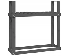Stovas malkoms - 110x35x108,5 cm, pilkas