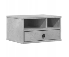 Stovas spausdintuvui, betono pilkumo, 40x32x22,5
