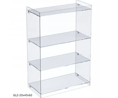 Stovinti vitrina, Lentyna, Spintelė 20x40x60cm su Plexi
