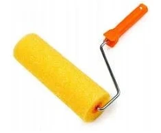 Struktūrinis dažymo volelis su rankena, 25 cm, pagamintas iš porolono