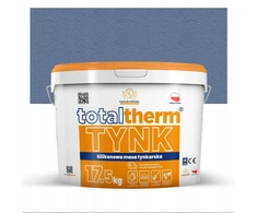 Struktūrinis silikoninis tinkas Totaltherm 17,5kg spalva Lfn0713 Granatowy