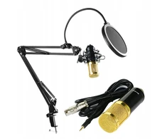 Studijinis mikrofonas su mikšeriu garso plokšte Bluetooth karaoke Sodial V8x Pro