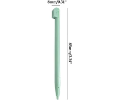 Stylus rašiklis, 10 vnt. / rinkinys, pakaitinis rašiklis, nešiojamas rašymas, parašo rašiklis, skirtas nintendo ds lite - balta, free size