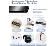 Suderinama su Tze-355 Brother P-touch juostelėmis 24 mm, skirta Brother Tze etikečių juostelei Tze355 Tze355 24 mm laminuota etikečių juostelė, skirta Brother P Touch Cube P710bt D600vp P700 P750w 2430 2730, 3 vnt.