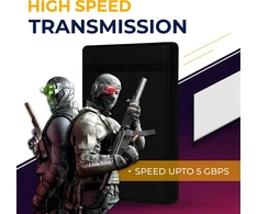 Kietasis diskas Suhsai išorinis žaidimų standusis diskas, nešiojamas usb 3.0 diskas, 2.5 colio didelės spartos standusis diskas, atsarginė kopija, tinkamas ps5, ps4, ps3, pc, android, mac (500gb)