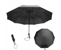 Sulankstomas automatinis skėtis atsparus audroms 10 strypų 105cm nešiojamas