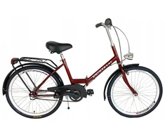 Sulankstomas miesto dviratis Jubilat Uniwersal Składak 24' Shimano Nexus 3 pavaros