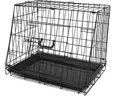 Sulankstomas nuožulnus šunų boksas - Small - 61x47x43cm