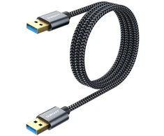 Sunguy usb 3.0 kabelis, 1 m usb a–usb a kabelis, 5 gbps duomenų perdavimo jungties kabelis, suderinamas su spausdintuvu, nešiojamuoju kompiuteriu, standžiaisiais diskais, kameromis