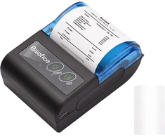 Sunydog terminis kvitų spausdintuvas, nešiojamas bt terminis spausdintuvas 2 colių belaidis usb sąskaitų spausdintuvas su 58 mm spausdinimo popieriumi, suderinamas su android/windows, skirtas restoranų pardavimams