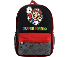 Super Mario kuprinė žaidimų kuprinė mokyklinė kuprinė berniukams juoda, juoda