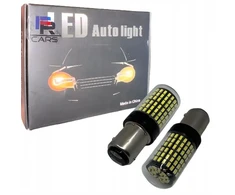 Super Vision Led lemputė 1157 144 smd 4014 bay15d canbus, komplektas
