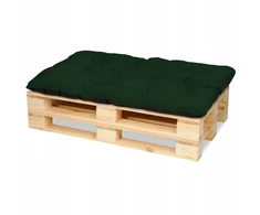 Superkissen24 Sodo baldų pagalvėlės iš palečių, vandeniui atsparus 2 vnt. komplektas 120x80+120x38