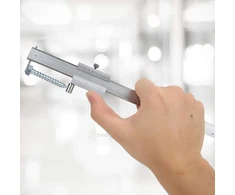 Suportas 0-200 mm, nerūdijančio plieno, žymėjimo liniuotė