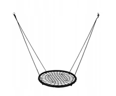 Sūpynės "bocianie gniazdo" 100cm pintos lynai