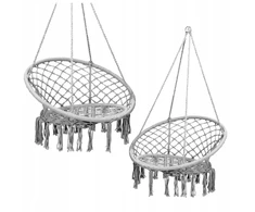 Sūpynės-lizdas sodui, Boho stiliaus, gandralizdis, 120 cm