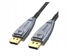 Šviesolaidinis Displayport 1.4 M/m Aoc 8k 10m Unitek C1616gy kabelis