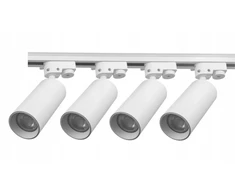 Šviestuvų sistemos komplektas 1m bėgis + 4 led lempos Gu10