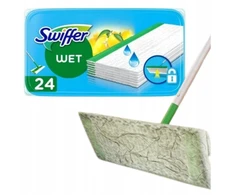 Swiffer Drėgnos Šluostės Grindų Šluostės Papildymai Drėgnos Servetėlės 24vnt Citrus