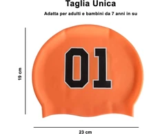 Swimmershop silikoninė plaukimo kepuraitė Hazzard Bo ir Luke