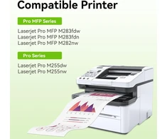 Swiss toner 207x suderinamas su hp 207x (su lustu) skirtas hp color laserjet pro mfp m283fdw toner juodas mfp m283fdw m283fdn m255dw m282nw skirtas 207x 207a w2210a w2210x w2211x w2212x w2221x w2212x w22213x