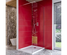 Swissmeyer Walk-in dušo sienelė 8 mm skaidrus stiklas 100 cm M9 Swiss Meyer
