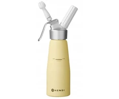 Syfonas grietinėlei Kurt Scheller, šviesiai geltonas, 0,5 l, Hendi
