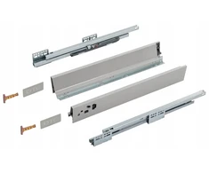 System Box žemas stalčius Tb10-350/new H-84,5 L-350 pilkas tvirtinimas Amix