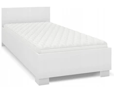 System lova 90x200 smyk i 36 jaunimo baldai, balti, gamintojas pl