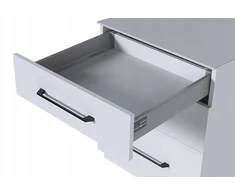 Szuflada Comfort Box Plus Rejs 84mm H, 400mm L, pilnas dėklas, pilnas ištraukimas