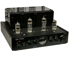 Taga Harmony Hta-25b juodas Usb Bluetooth hibridinis lempinis stereo stiprintuvas
