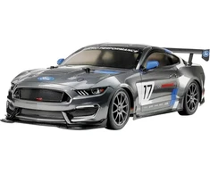 Tamiya 51614-600 51614 ford kėbulo komplektas mustang gt4 wb257 mm, priedai nuotoliniu būdu valdomam automobiliui, pakaitinis kėbulas, rc modelių gamyba, baltas