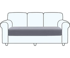 Taococo Sofa sėdynės pagalvėlės užvalkalas, tampri pagalvėlės užvalkalas, 1 dalies apsauginis užvalkalas, baldų apsauga