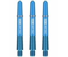 Target Pro Grip Evo aliumininiai dartso šaftai, vidutinio dydžio, mėlyni