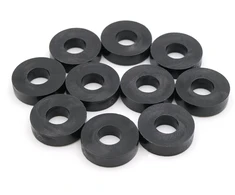 Tarpinės tarp komponentų M6, 10 vnt., 15x6x5 mm