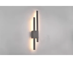 Tawa Led lauko sieninis šviestuvas, antracito spalvos