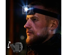 Tbest led priekinis žibintas kamera 1080p laisvų rankų įrangos vaizdo įrašymo įrenginys bėgimui, važiavimui dviračiu, stovyklavimui lauke