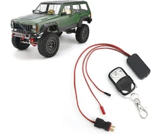 Tbest rc gervės valdymas, belaidis gervės valdymo nuotolinio valdymo pultas priedai, skirti scx10 d90 d110 tf2 trx4 km2 1/10 rc automobiliui (t kištukas) rc gervės valdiklis