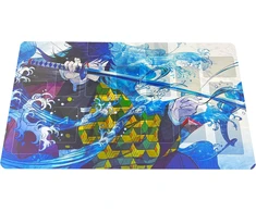 Tcg žaidimo kilimėlis (61 x 35 cm) žaidimo kilimėlis, skirtas yu gi oh kortų žaidimui | giyu tomioka (su lauko zonomis)