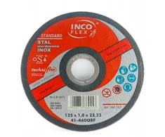 Techniflex pjovimo diskas inox 125x1, aukštos kokybės