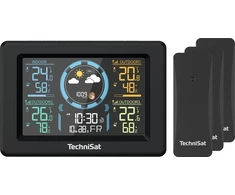 Technisat Imeteo 700 oro stotis su drėgmės matuokliu, barometru ir trimis išoriniais jutikliais