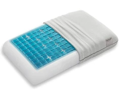 Technogel® Deluxe ortopedinė kaklo atramos pagalvė - patentuota, netoksiška ir sertifikuota - Hws gelinė pagalvė nugaros ir šoninio miego mėgėjams, įskaitant pagalvės užvalkalą 66 x 40 x 11 cm