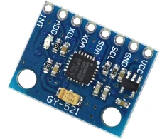 Tecnoiot Gy-521 6dof Mpu-6050 3 ašių akselerometras ir perjungimo modulis, 2 vnt.
