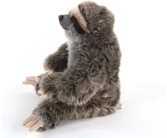 Teddys Rothenburg minkštas žaislas tinginys 26 cm sėdintis pilkas pliušinis žaislas